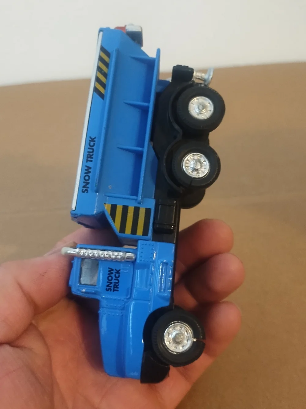 BLUE Snow Plow Salt Truck 6